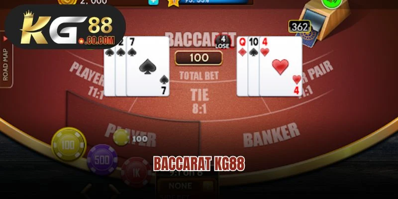 Baccarat Kg88- Siêu Phẩm Game Bài Xanh Chín