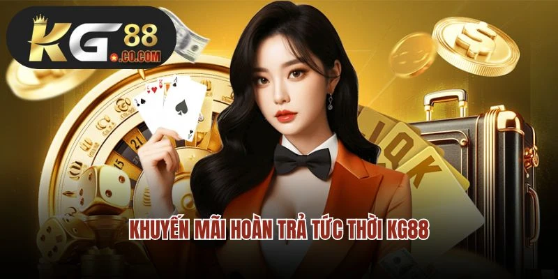 Khuyến Mãi Hoàn Trả Tức Thời Kg88- Cơ Hội Gỡ Vốn Cho Các Bet Thủ